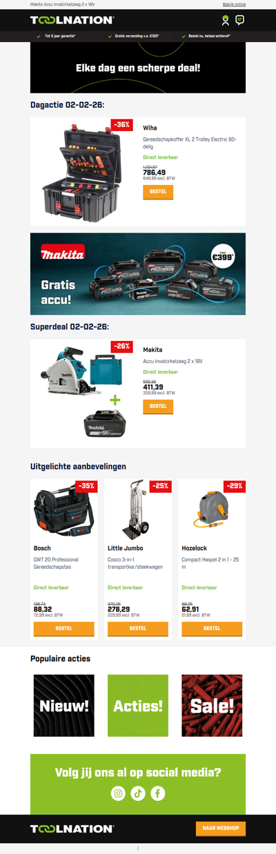 🚀 Mobiel & professioneel: Wiha gereedschapkoffer XL 2