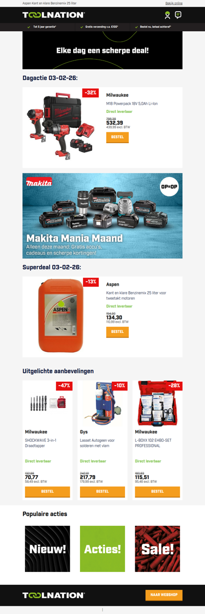 💥 Dubbele Power: Milwaukee M18 Klopboor + Slagschroever