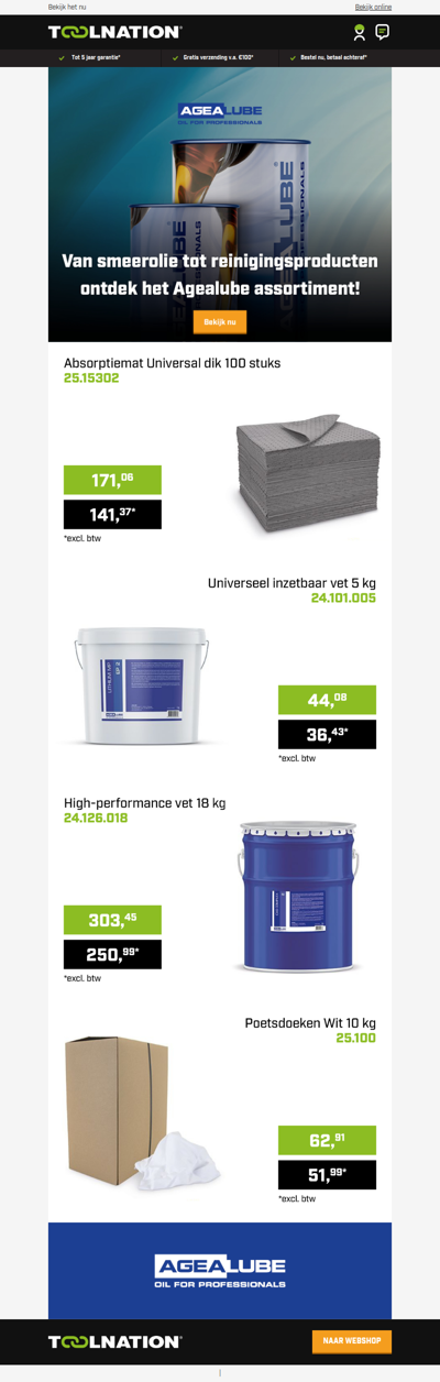 🔧 Smeer, poets, bescherm: met Agealube loopt alles gesmeerd!