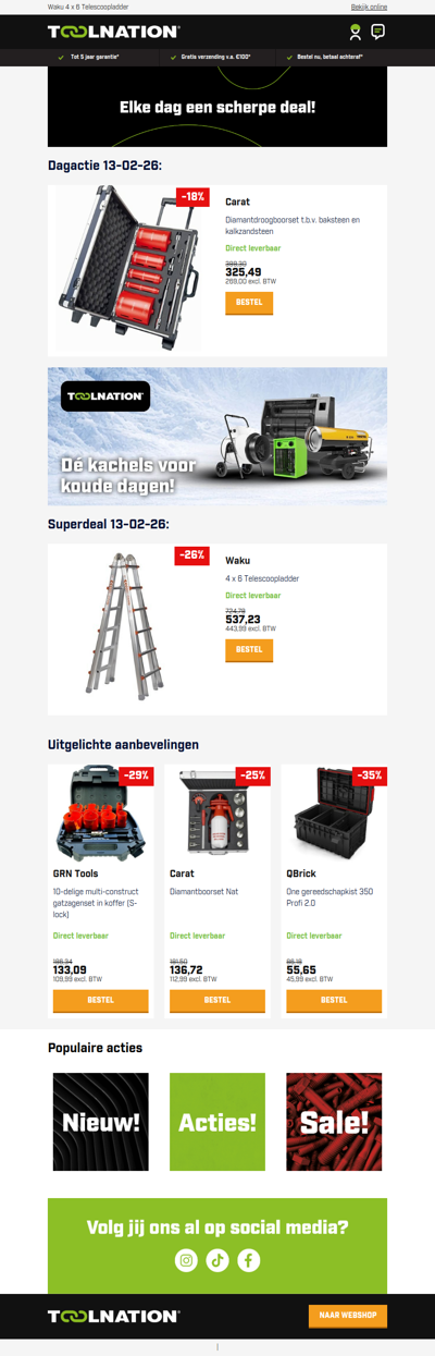 🛠️ Professioneel droog boren? Kies de Carat diamantdroogboorset!