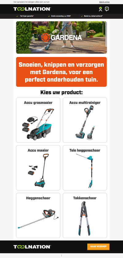 🌱 Klaar voor het tuinseizoen met Gardena!