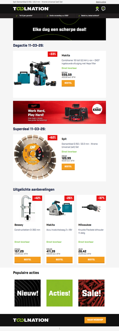 🔨 Boor, hak én stofvrij werken: Makita DHR243 met afzuiging!