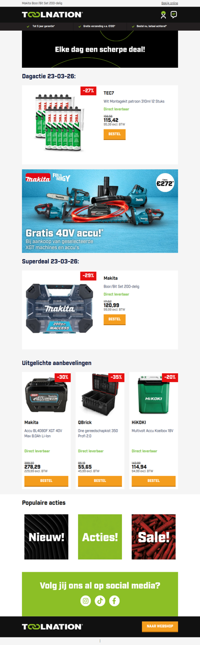 💪 Professionele hechting: TEC7 wit 310ml 12-pack