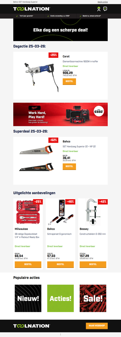 Voor het zware werk: Carat A-1850 Diamantboormachine!