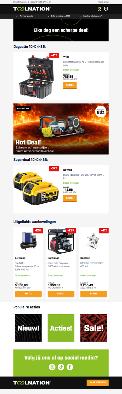 ⚡ 60-delige Wiha XL Gereedschapkoffer: alles in één!