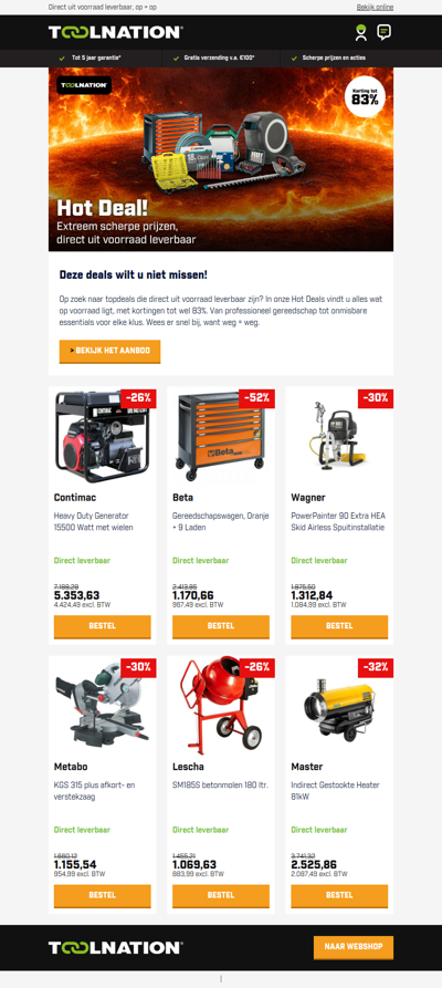 🚨 Hot Deals met korting tot 83%!