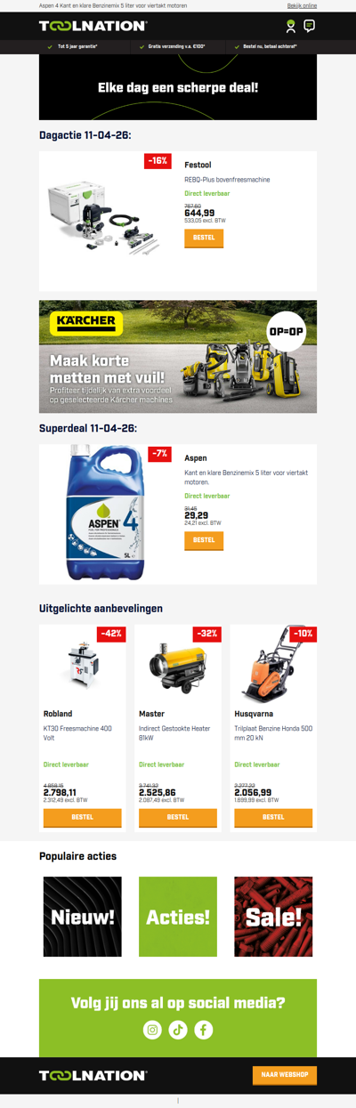 Tijd voor perfect freeswerk? Kies de Festool OF1010!