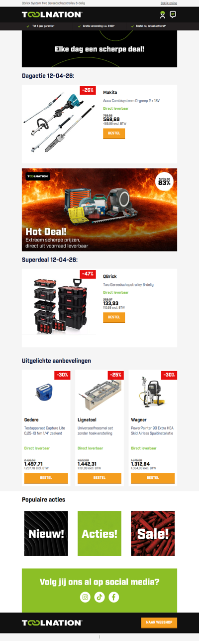 Van trimmen tot zagen: Makita DUX60 doet het allemaal!