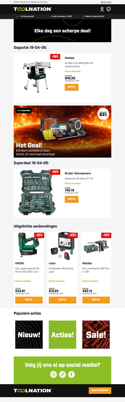 Meer precisie, minder werk met een Metabo schaafmachine