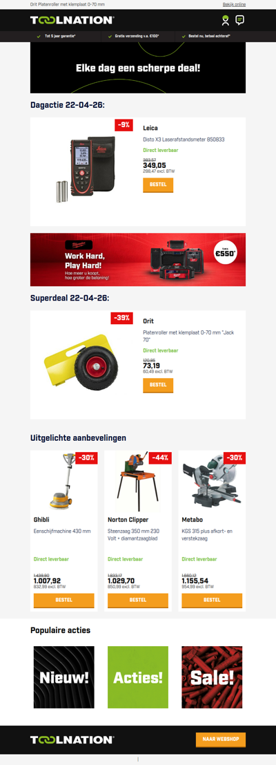 Supersnel meten? Leica Disto X3 Laserafstandsmeter!