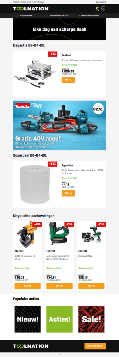 Maximale controle met de Festool tafelzaag