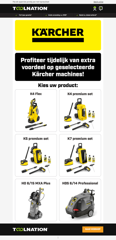 🌿 Tuinschoonmaak? Kärcher regelt het!