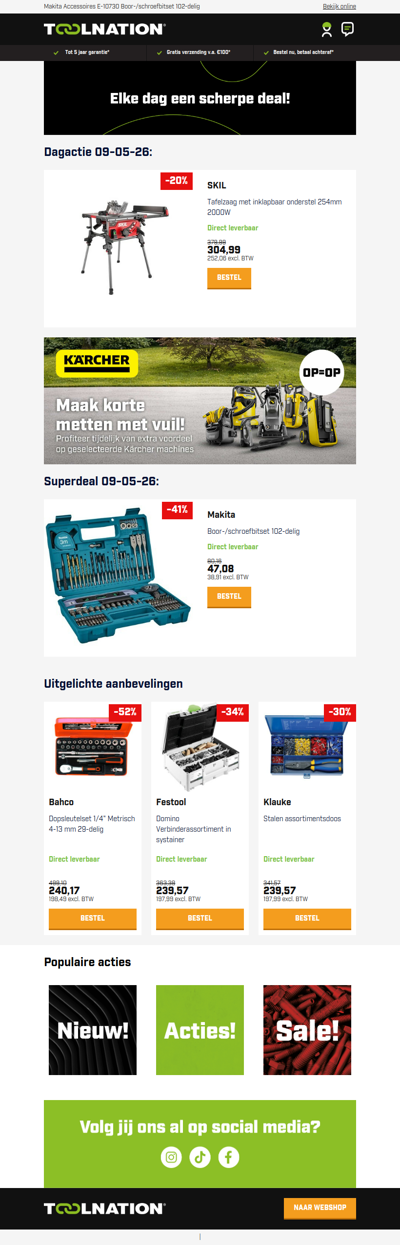 SKIL tafelzaag 254mm: krachtig, compact en mobiel