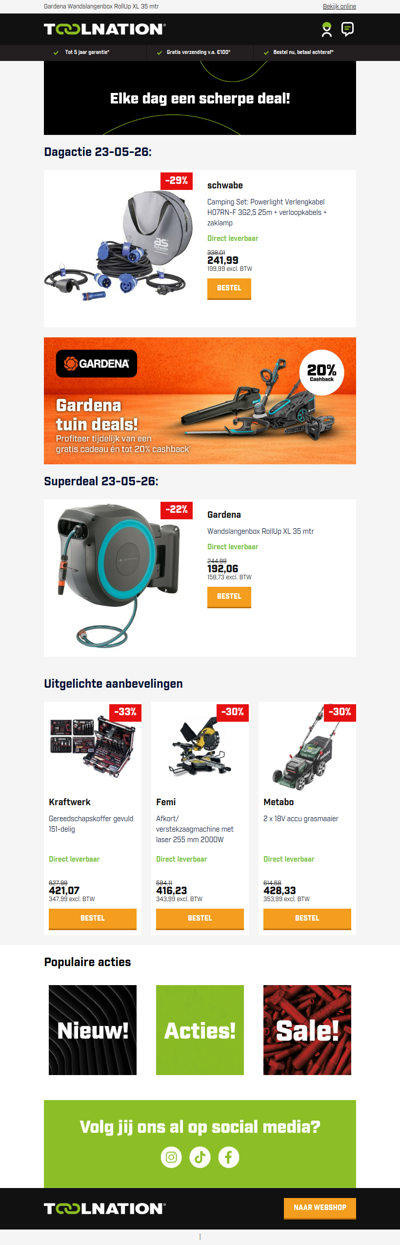 Schwabe Camping Set: klaar voor elke aansluiting