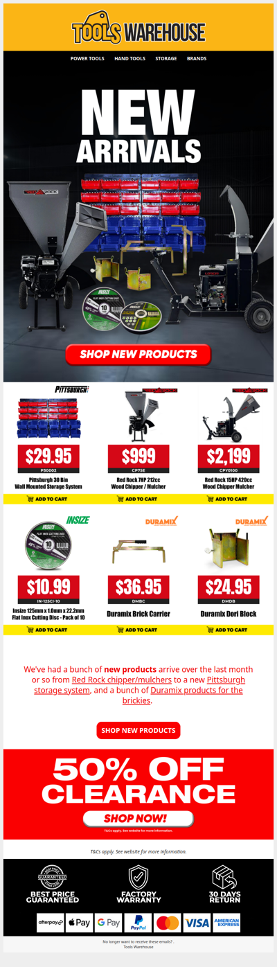 New Gear, Better Value – See What’s Landed