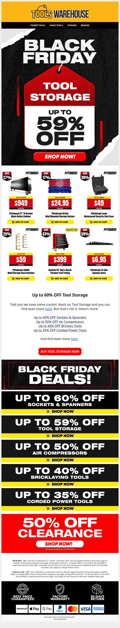 👍 Up to 59% OFF Tool Storage? You Betcha!