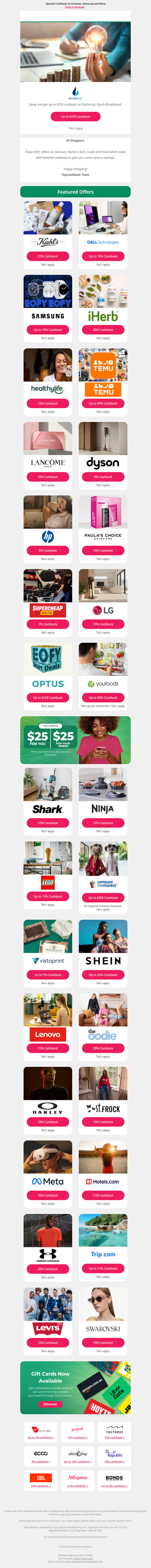 Up to $370 Cashback on Utilities & More