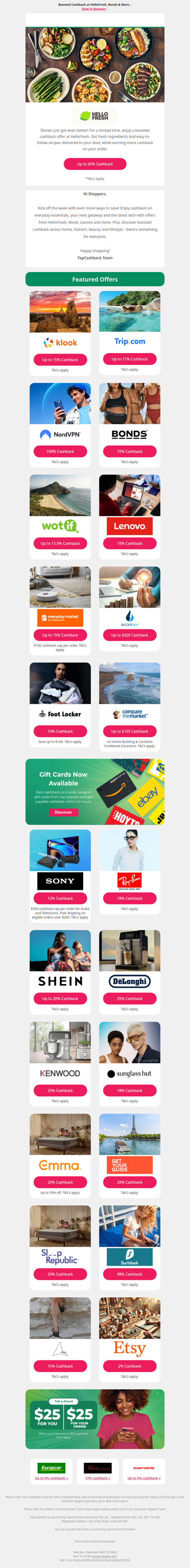 These Cashback Deals Won't Last Long