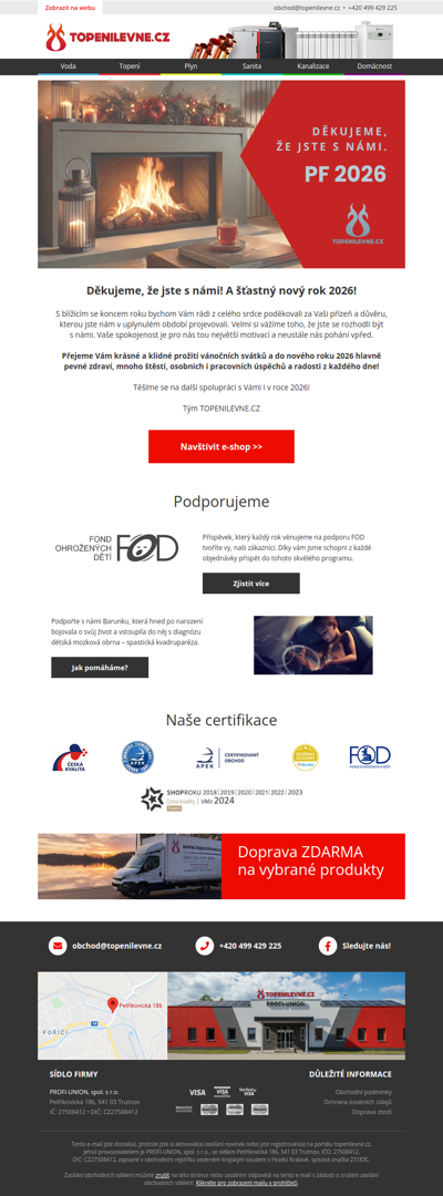 💖 Děkujeme, že jste s námi! A šťastný nový rok 2026!