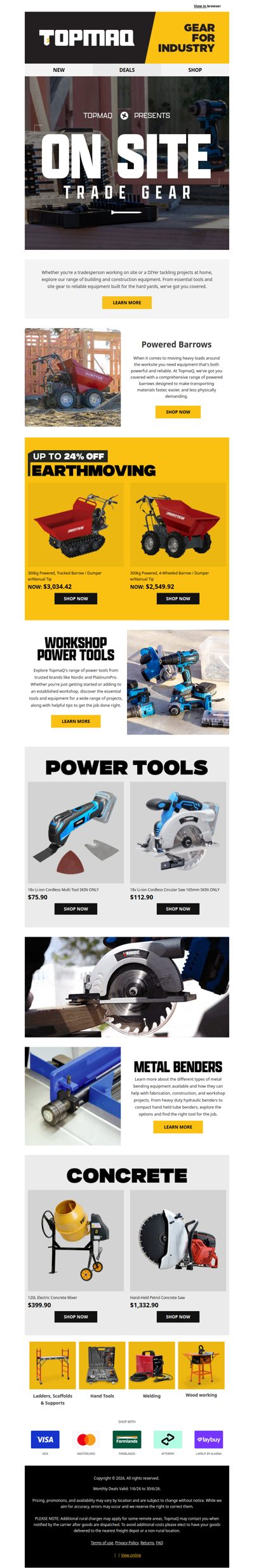 The Gear Tradies Are Talking About 🛠️