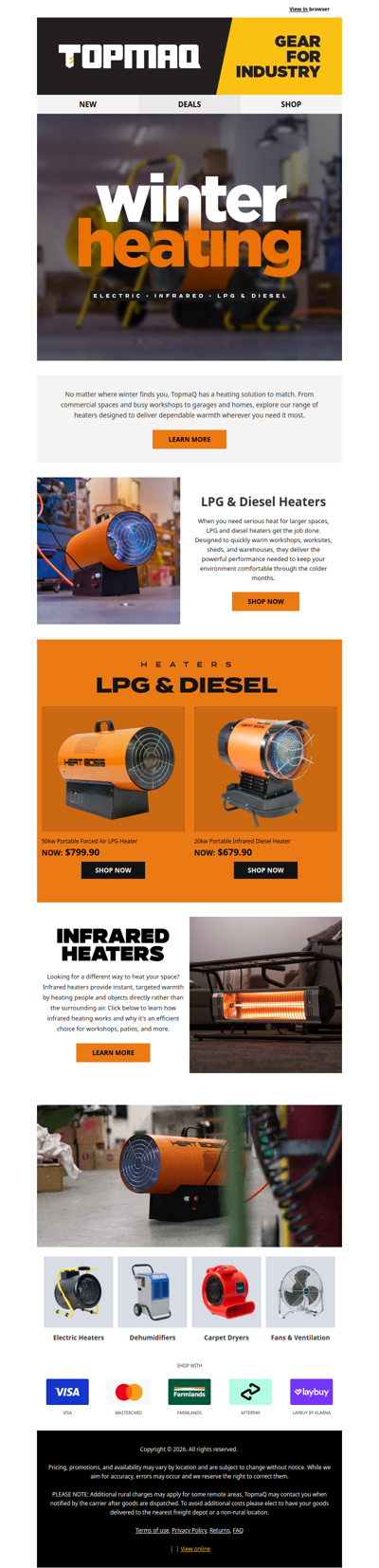 Which heater is right for you?