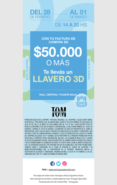 ¡Back to School con TOM!