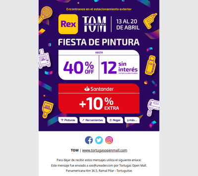 ¡Fiesta de pintura en REX!