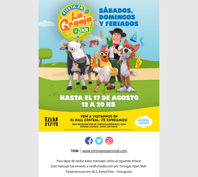 ¡Buenas noticias! La Granja de Zenón sigue en TOM 🎉