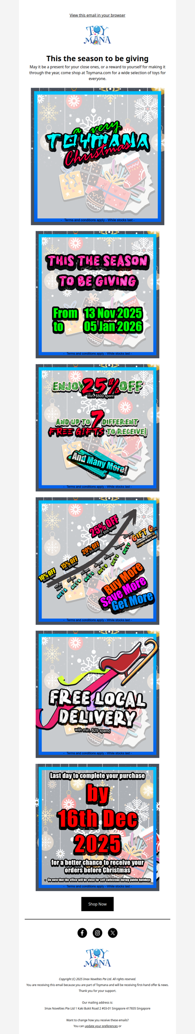 Still looking for the perfect present for the entire family?