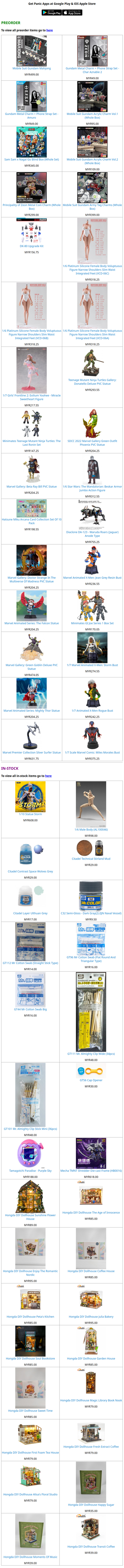 ToyPanic Preorder & In-Stock - 17/02/2026