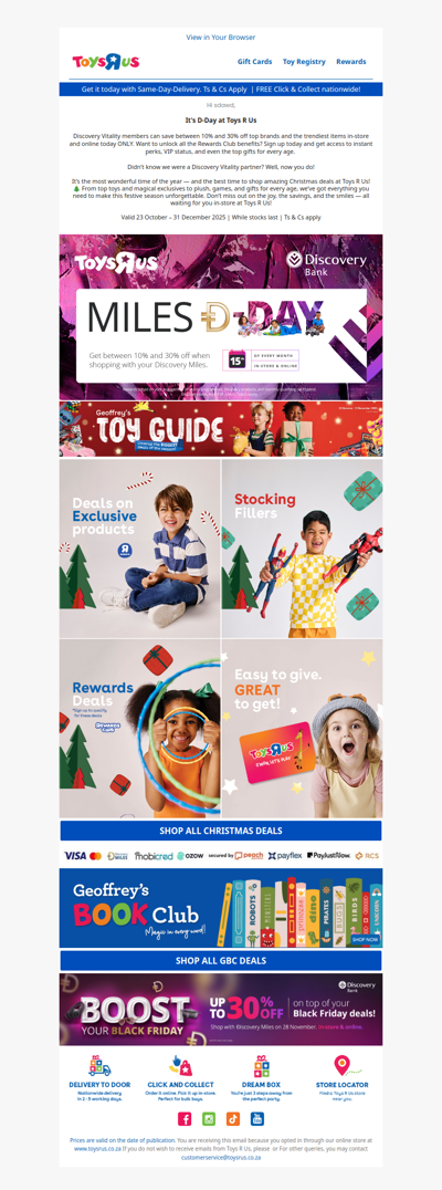 It's D-Day at Toys R Us