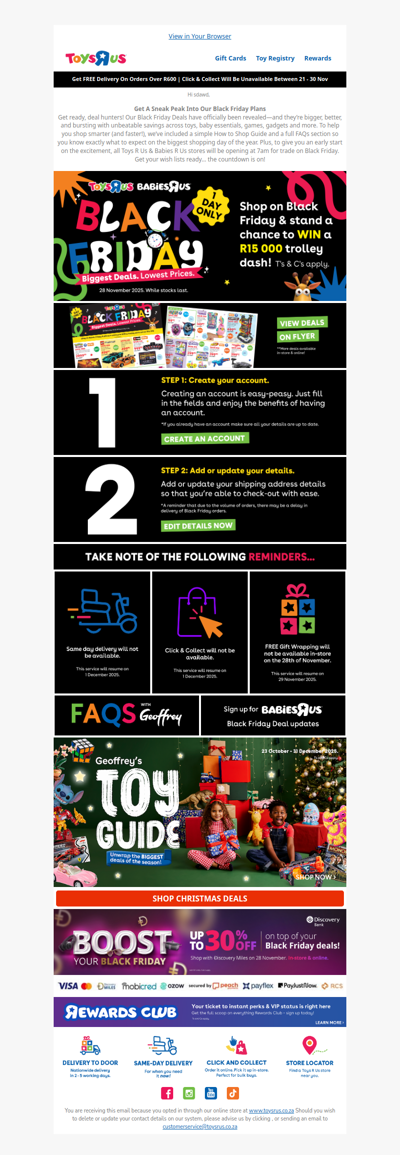 Black Friday Deals Revealed