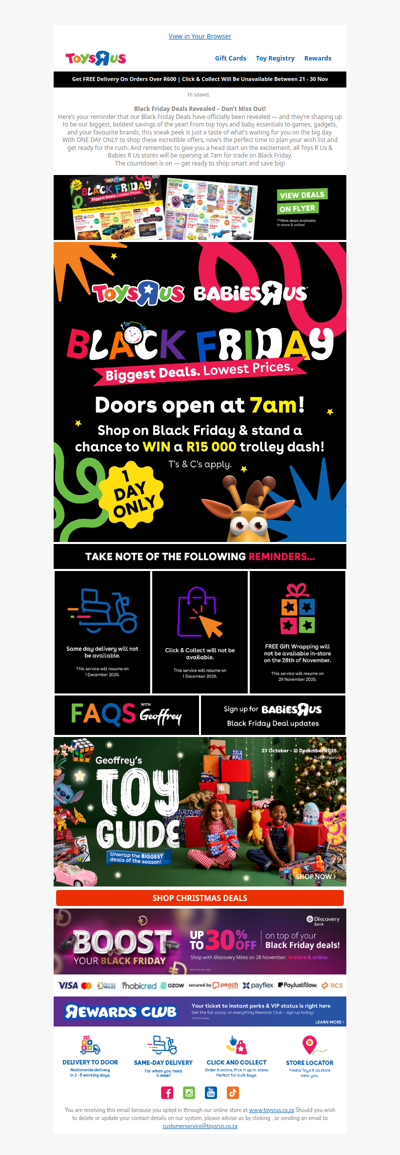 Black Friday Deals Revealed