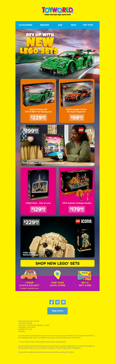 These new LEGO® sets are zooming off the shelves! 🏎️💥