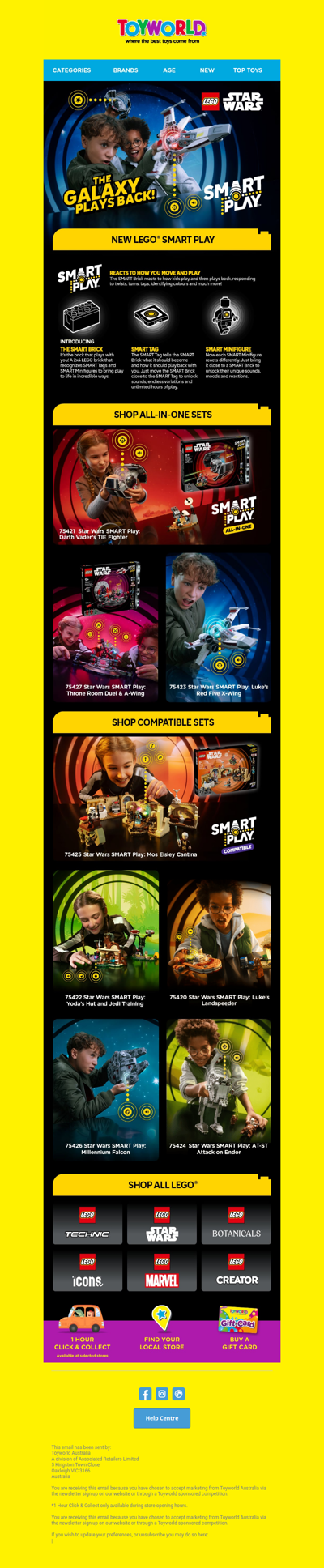 🌟🚀 LEGO® SMART Play™ has arrived at Toyworld! 🚀🌟