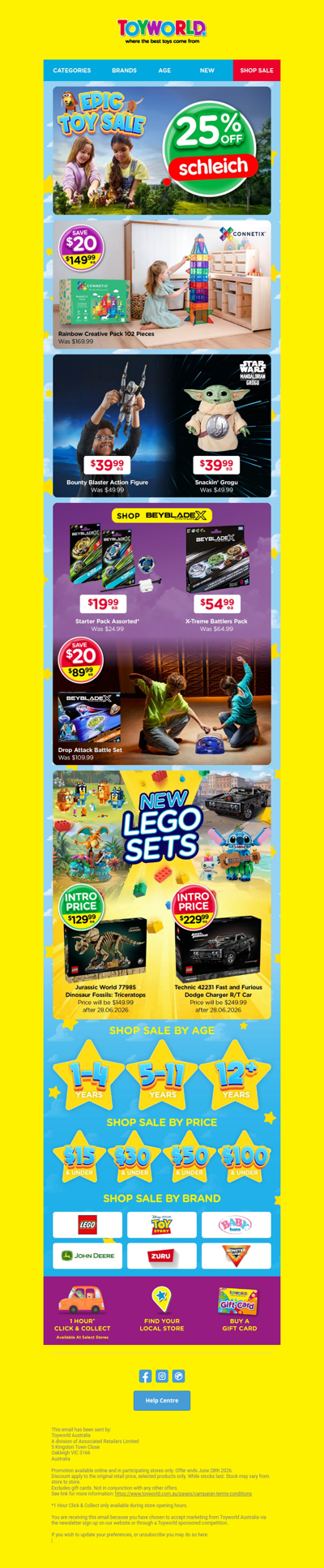 🦁 25% Off Schleich + Epic Toy Sale Deals!