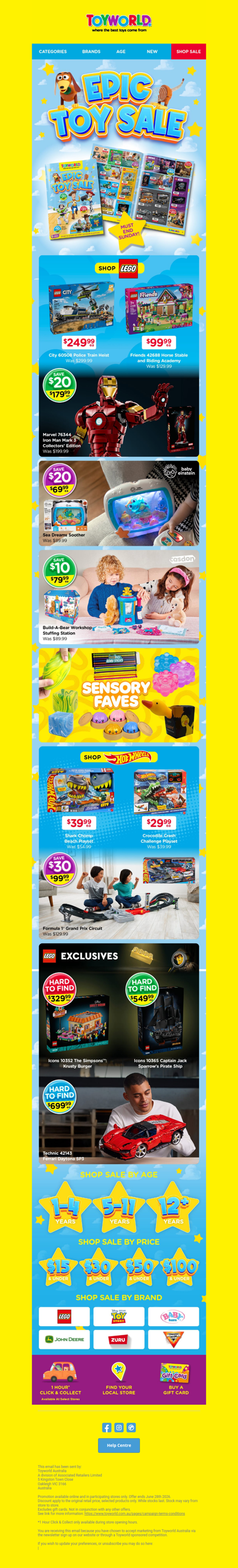 ⏰Last Call for Epic Toy Sale Deals!⏰