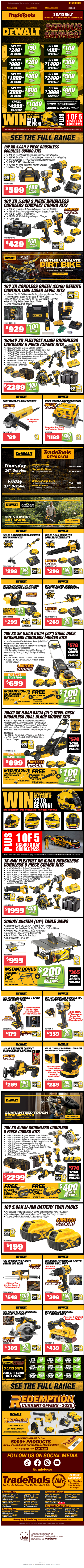 🔥 Unlock Serious Savings on DeWALT! Hurry... 3 Days Only!