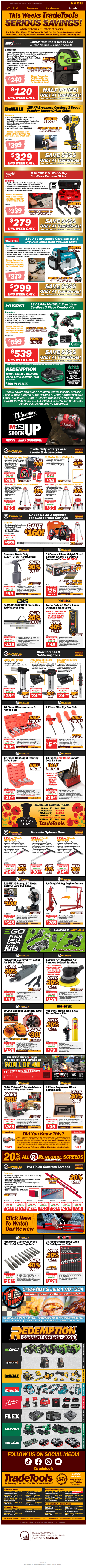 💰 Serious Savings On Big Brand Tools!