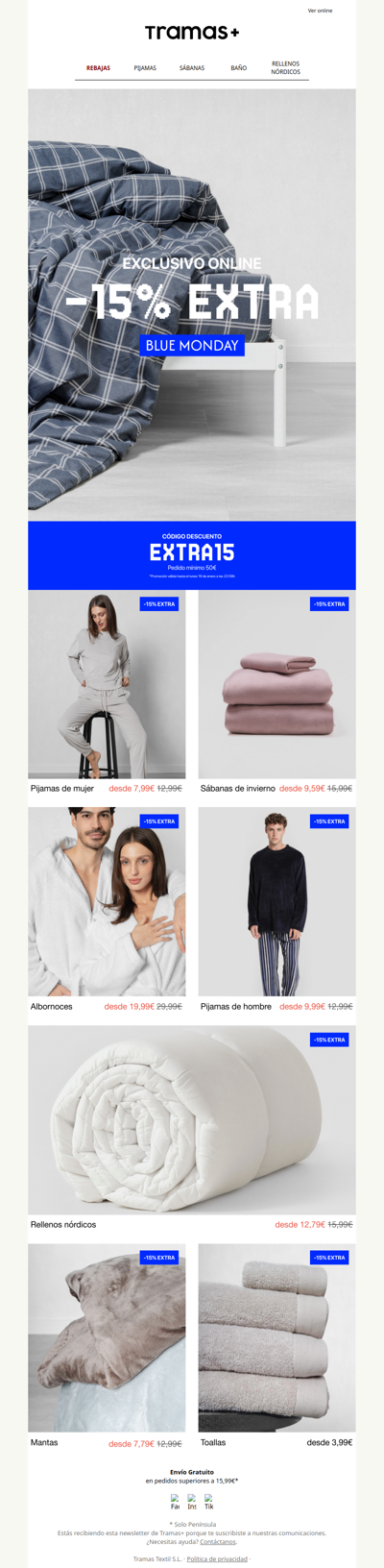 -15% EXTRA | Solo 24h