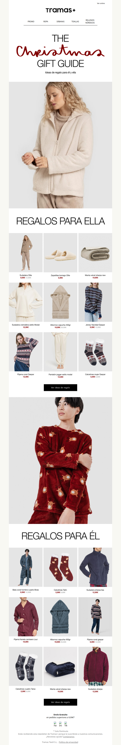 Guía de regalos perfecta para esta Navidad