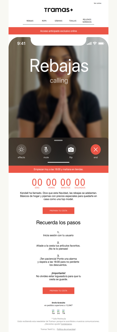 Las Rebajas empiezan hoy a las 18:00🕕