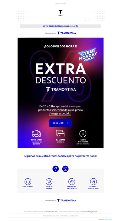 💥 Solo 2hs para llevarte TODO con EXTRA descuento ⚡