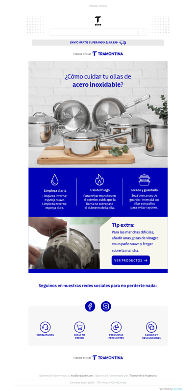 👨‍🍳¿Sabes cómo cuidar tus ollas de acero inoxidable?👇🏼