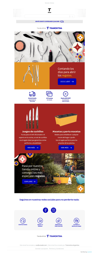 🎅🎁¡Faltan 6 días para abrir los regalos! ¿Tenés el tuyo?