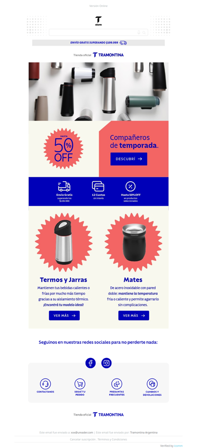 ¿Sale mate? 🧉 Renová tu kit con hasta 50% OFF