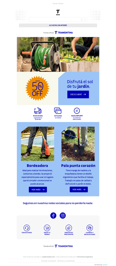 ¡El jardín de tus sueños a tu alcance! 🌷 Hasta 50% OFF