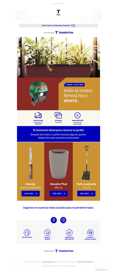 😉💡Dejá listo tu jardín para la nueva temporada