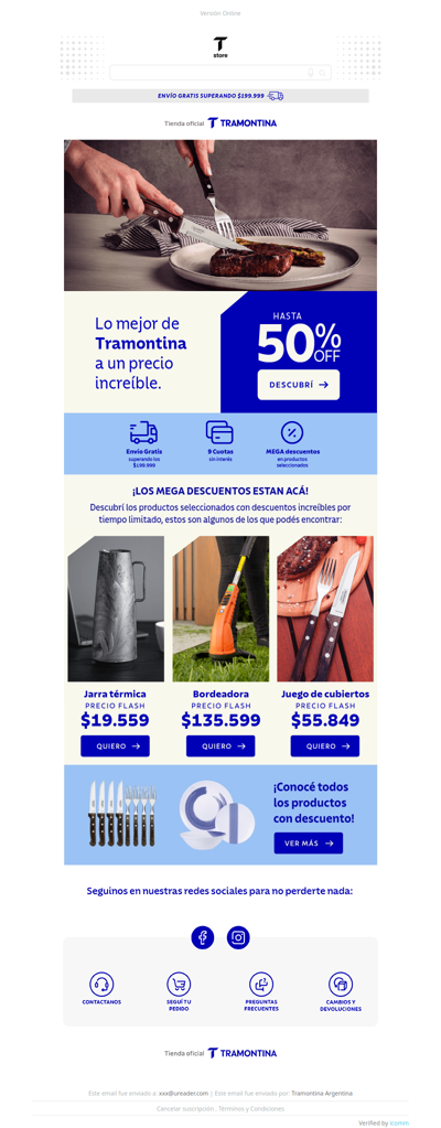⚡Lo mejor de Tramontina hasta 50% OFF ¡Por tiempo limitado!