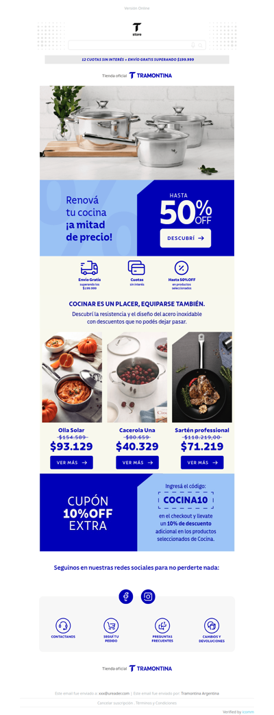 ✨ Disfrutá tu cocina con un beneficio extra